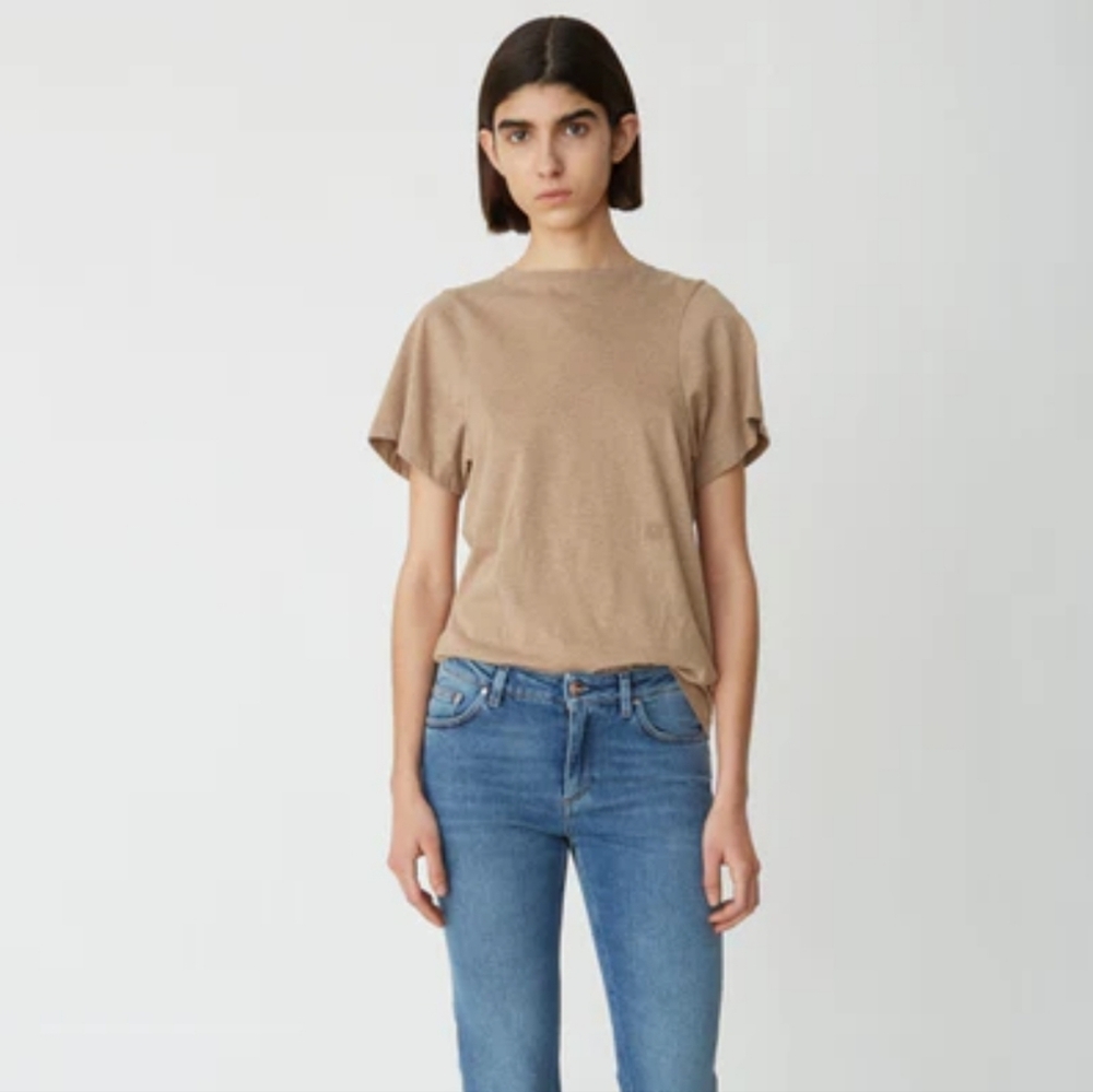 Toteme Sand Short Sleeve Crew Tee